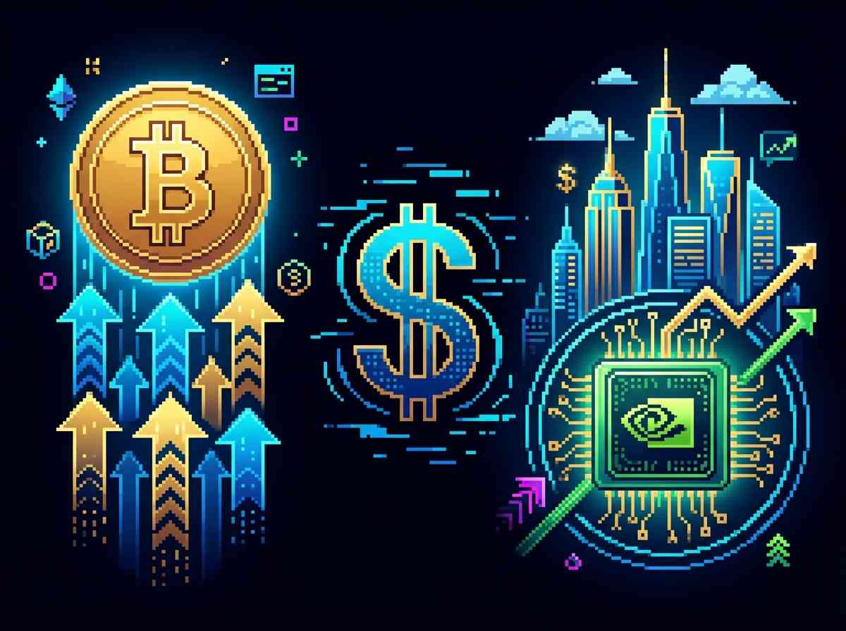 Bitcoin ETF inflows spark risk-on bounce amid Nvidia earnings