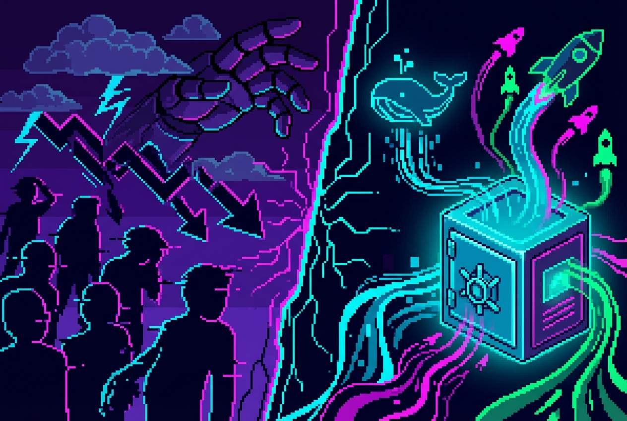 Market divergence between macro headlines and on-chain reality